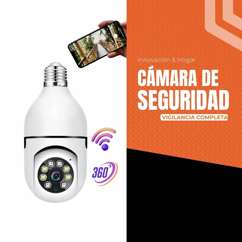 Tecnologia Cámara de Seguridad Smart Lamp 360° de Tendeli- Ecuador en