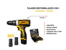 Herramientas Taladro Percutor 2 en 1 DeWALT 1.1 con 2 Baterías 36V – Ecuador de Tendeli Ecuador en