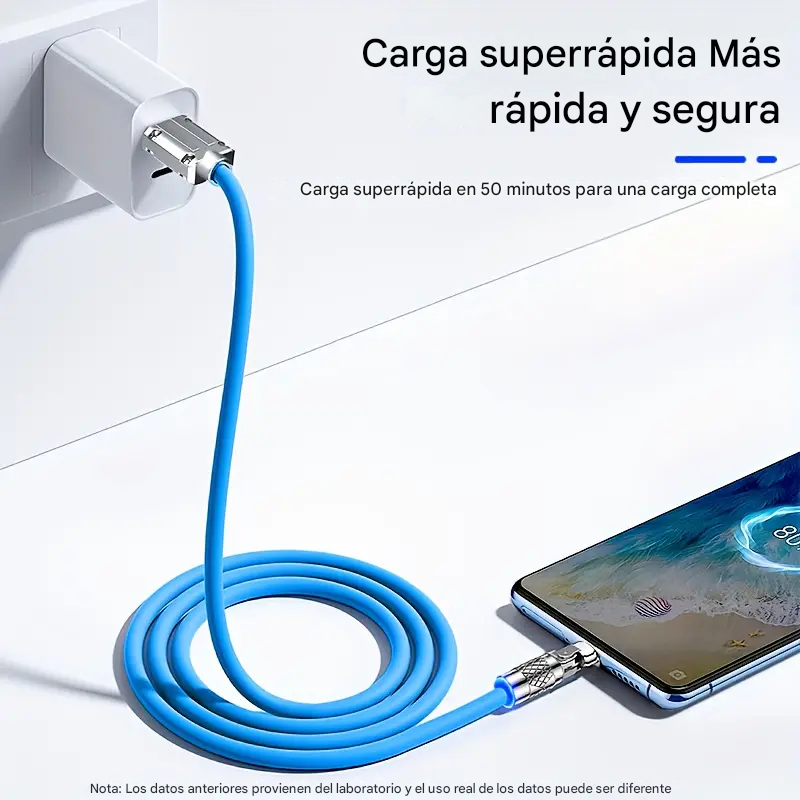 Cables USB ultra resistentes-Cargarapida