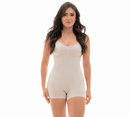 Belleza Faja Tejida Pierna Corta con Tiras | Reductora y Moldeadora | Ref. 2672 | Ecuador de Tendeli Ecuador en BEIGE