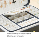 Hogar Caja Organizadora para Joyas – Estuche Elegante con Compartimentos de Tendeli- Ecuador en