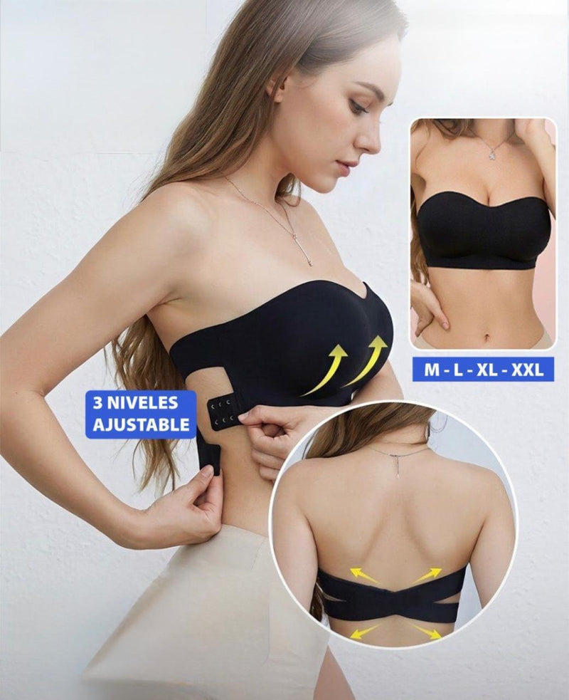 Belleza Brasier Strapless sin Tirantes - Cómodo y Discreto Para Cualquier Outfit en Ecuador de Tendeli Ecuador en