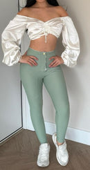 Belleza Leggins Reloj Arena Tubo con Faja Interna - Figura, Soporte y Estilo en Ecuador de Tendeli Ecuador en