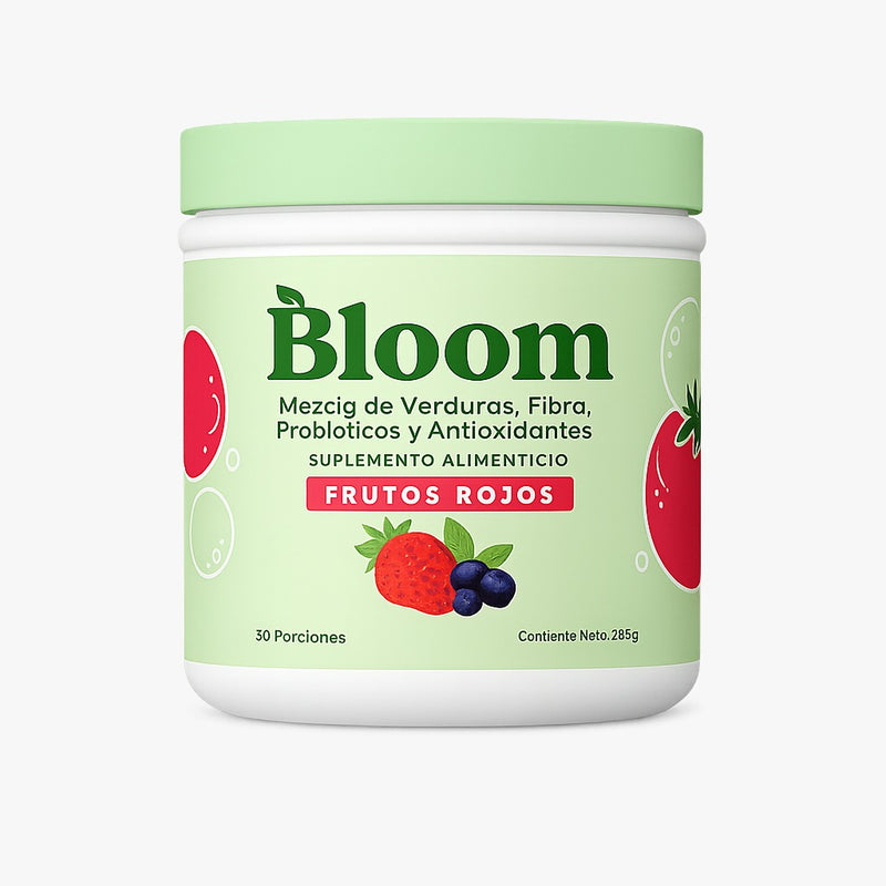 Salud Suplemento Frutos Rojos BLOOM | Tendeli Ecuador 285g de Tendeli- Ecuador en