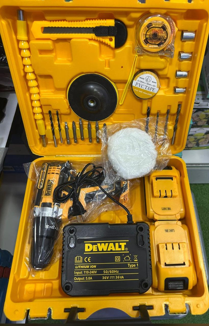 Herramientas Kit Completo Dewalt: Taladro Pulidora Inalámbrico 21V de Tendeli Ecuador en