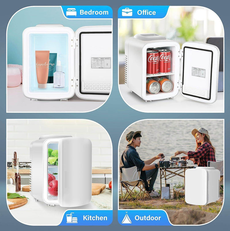 Cocina Mini Nevera Portátil 12V Ecuador - Refrigerador Carro Camping 6L Frío Calor de Tendeli- Ecuador en
