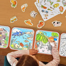 Bebés y Niños Libro Mágico - Pinta con Agua y Stickers Reutilizables (Diversión sin Manchas) de Tendeli Ecuador en
